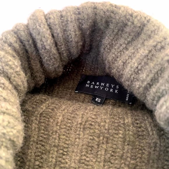 Barneys NY Cowl Neck Wool Sweater - Picture 2 of 3